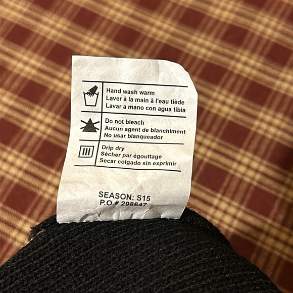 Men’s Black Carhartt Logo Toboggan - Picture 4 of 4